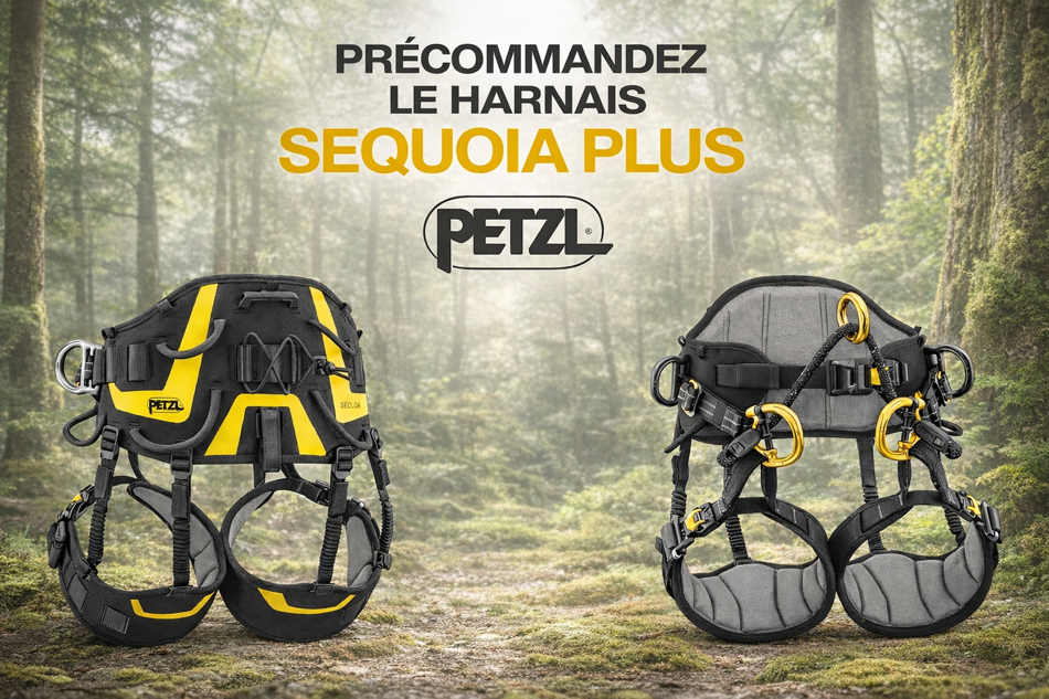 Précommandez le nouveau harnais SEQUOIA PLUS Petzl!